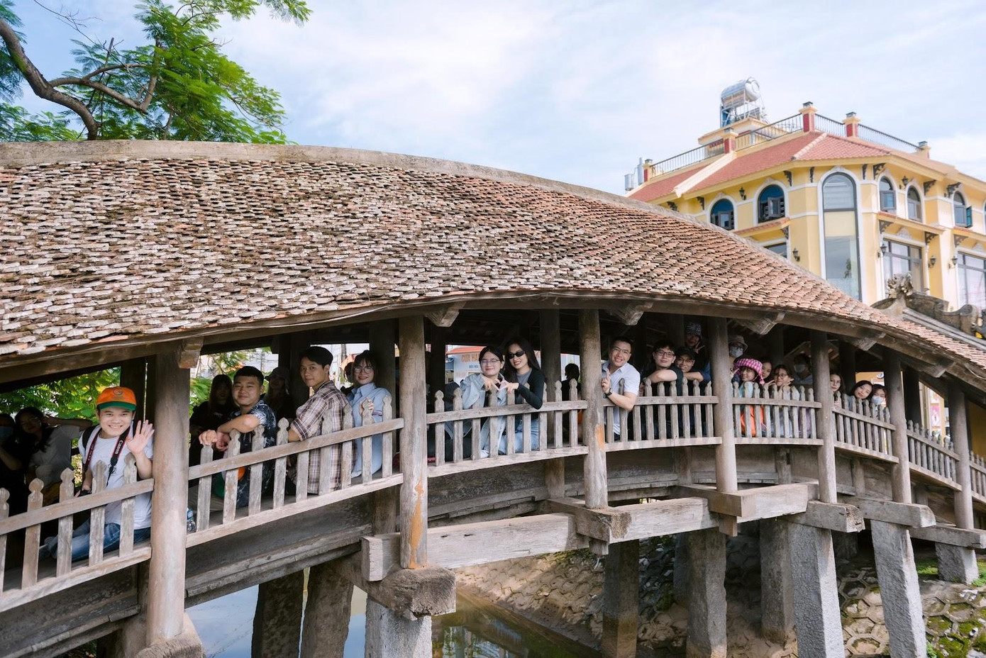 Cầu Ngói, chùa Lương thuộc xã Hải Anh, huyện Hải Hậu, tỉnh Nam Định. Ảnh Phan Hoàn