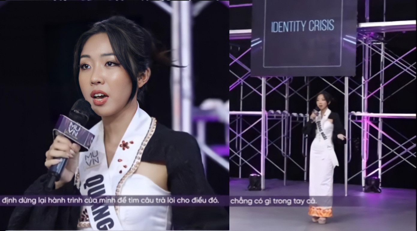 Nguyễn Hoàng Yến diện Huyền Phượng tại Hoa hậu Hoàn vũ Việt Nam.