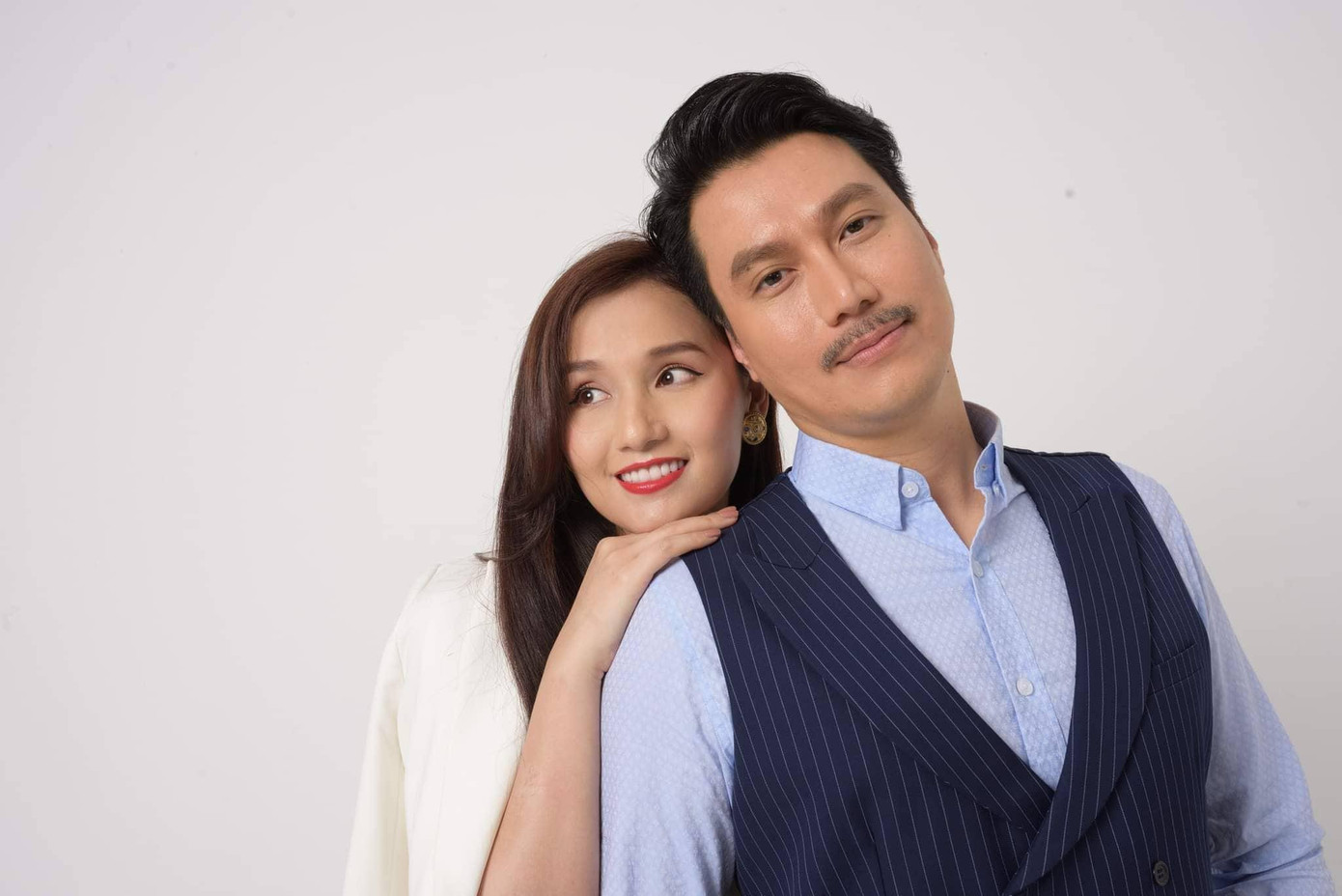 Trong phim Giang và Việt đến với nhau bằng tình yêu bình yên sau nhiều giông bão đã qua.