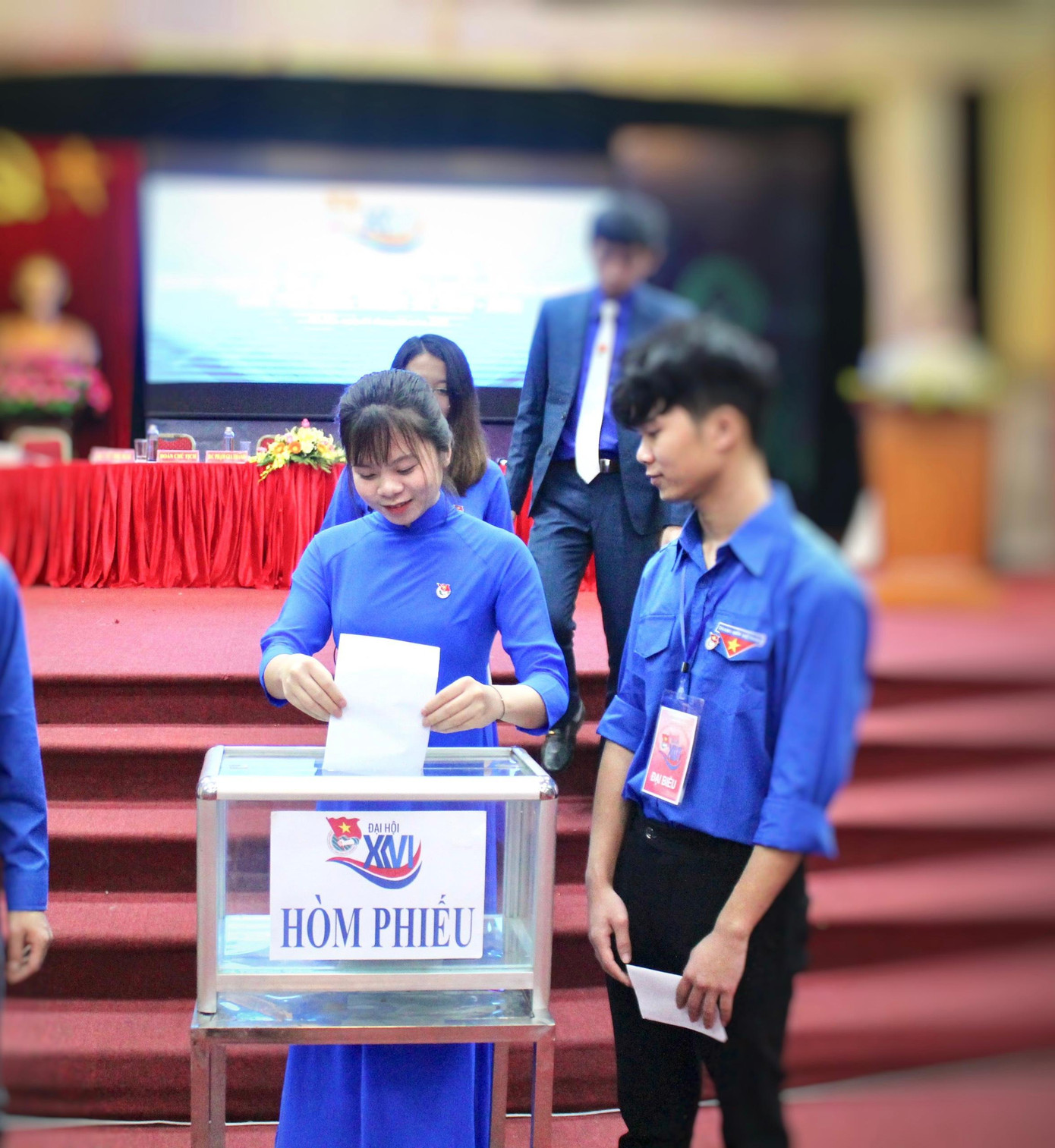 Hoạt động Đoàn - Hội giúp Anh Thư trở nên mạnh dạn, trưởng thành và bản lĩnh hơn.