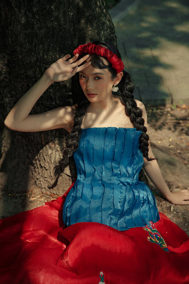 Trước khi trở thành mẫu ảnh, Thanh Bình vốn là một người rất tự ti và rụt rè.