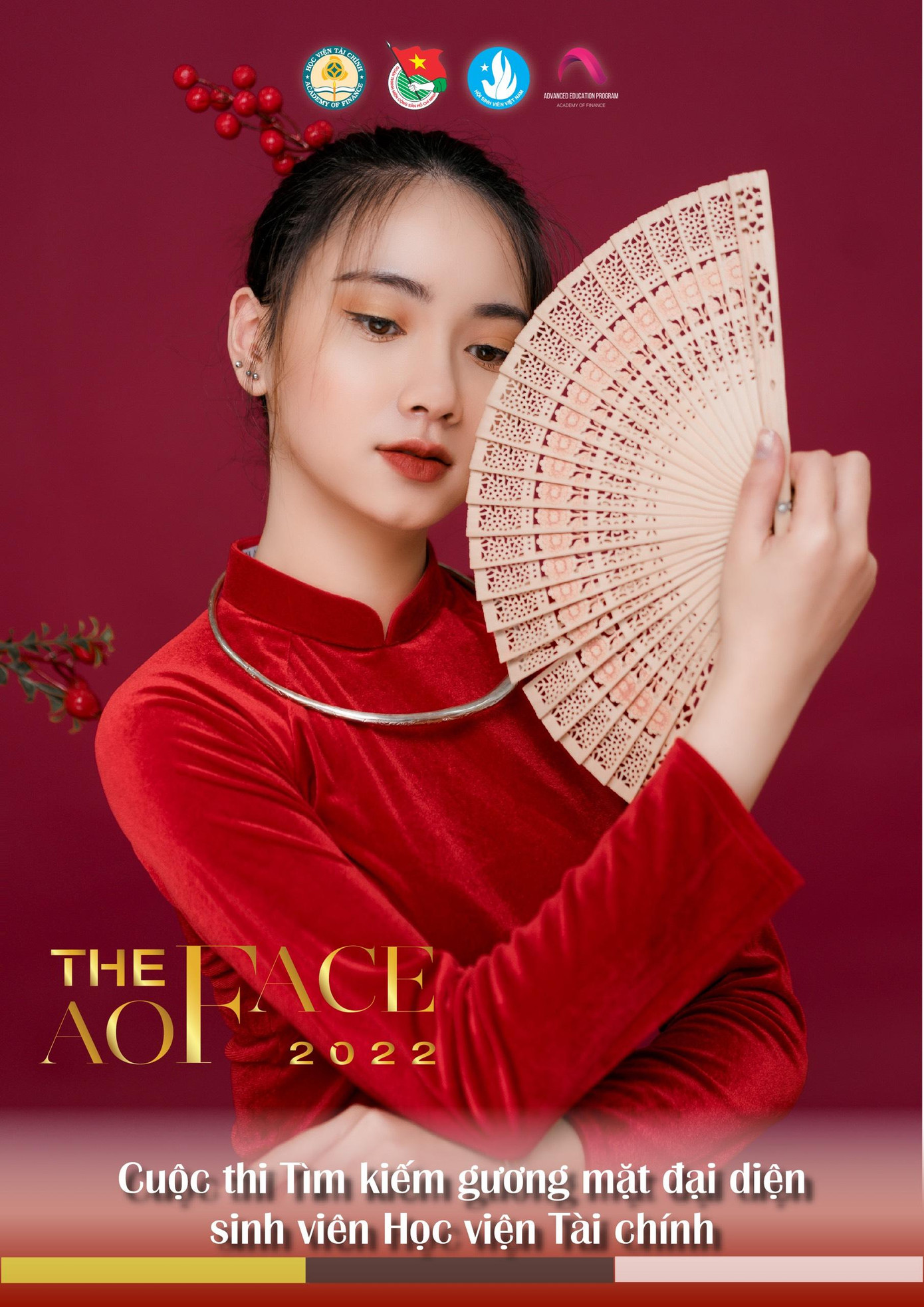 Tham dự cuộc thi The Face AOF 2022, Hồng Hạnh lại mang tới bộ ảnh mang đậm không khí Tết cổ truyền. Có lẽ việc lựa chọn tham dự cuộc thi The Face AOF 2022 chính là cách để cô bạn “nhấn nút F2”, làm mới mình cho 1 năm mới đầy hứng khởi với nhiều cơ hội cũng như thách thức mới.
