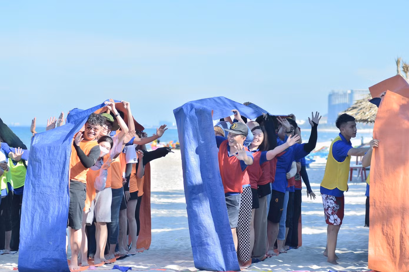 Trải nghiệm các trò chơi khơi dậy tinh thần đồng đội –TEAMWORK.