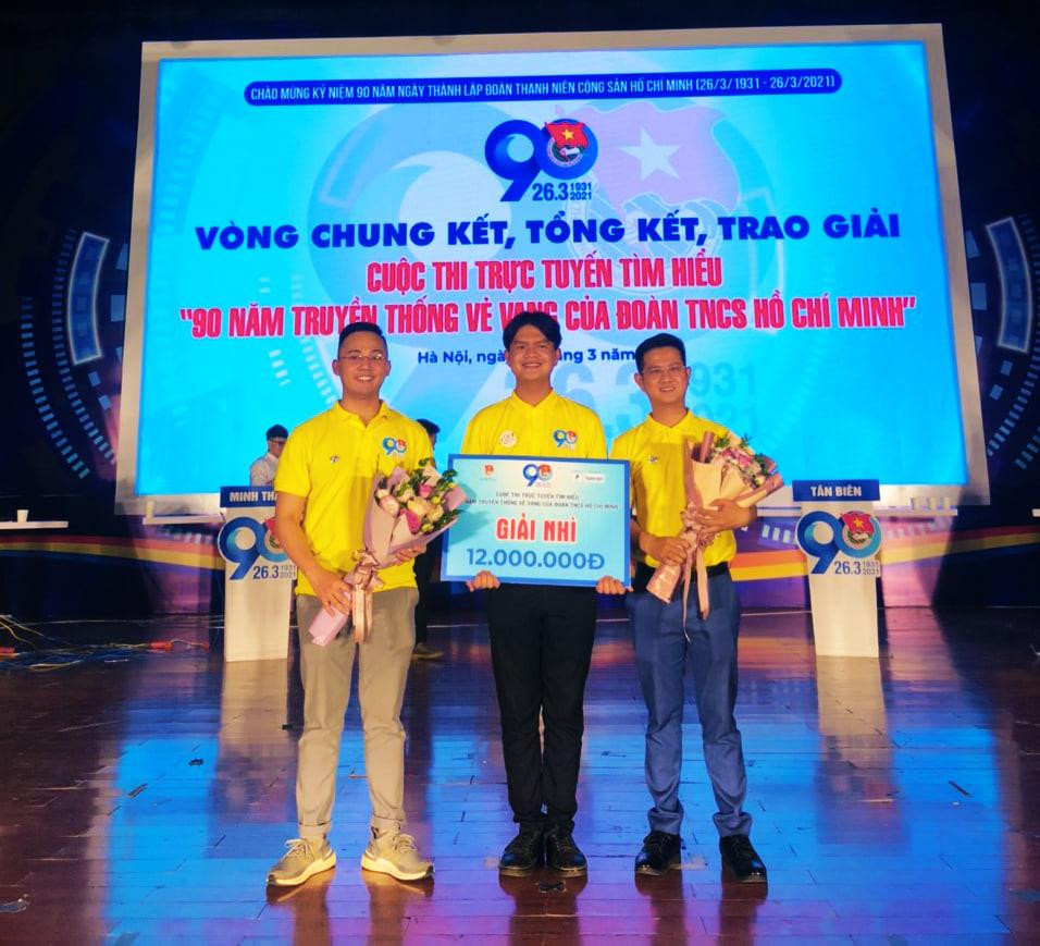Nhân Kiệt đạt giải Nhì cuộc thi Tìm hiểu 90 năm truyền thống vẻ vang Đoàn TNCS Hồ Chí Minh. Nhân Kiệt đạt giải Nhì cuộc thi Tìm hiểu 90 năm truyền thống vẻ vang Đoàn TNCS Hồ Chí Minh.