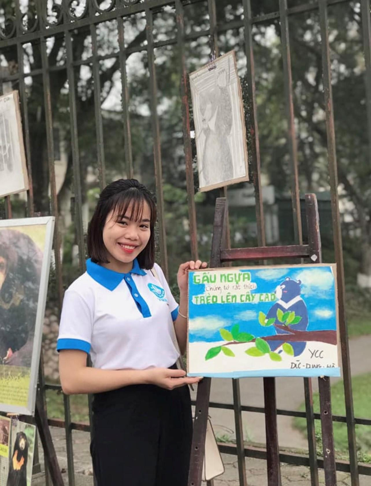 Với cô, tuổi trẻ là nhiệt huyết, nỗ lực cống hiến.