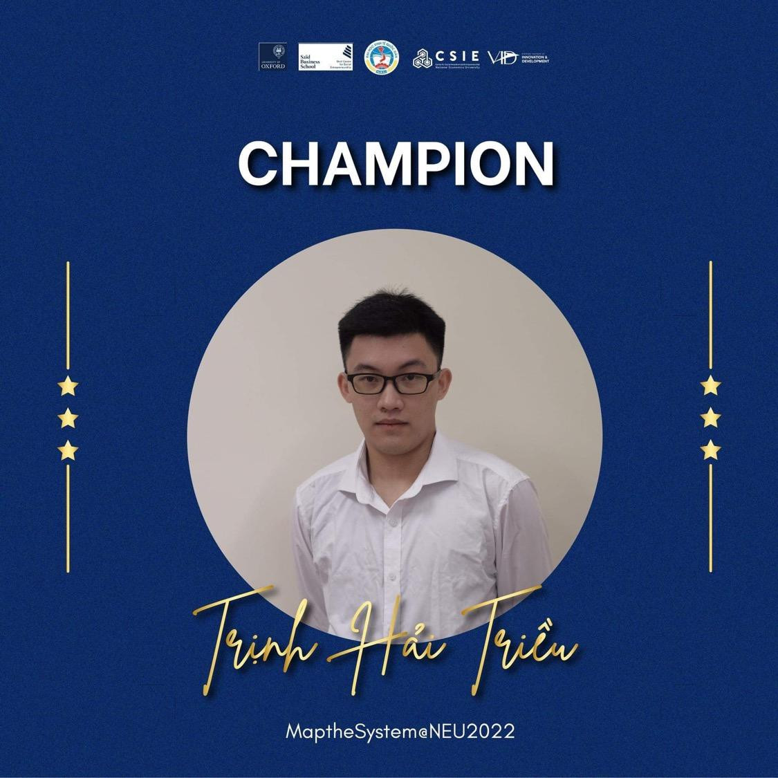 Thành viên Trịnh Hải Triều trong đội HORIZON với dự án “Lao động di cư bất hợp pháp từ Việt Nam”.