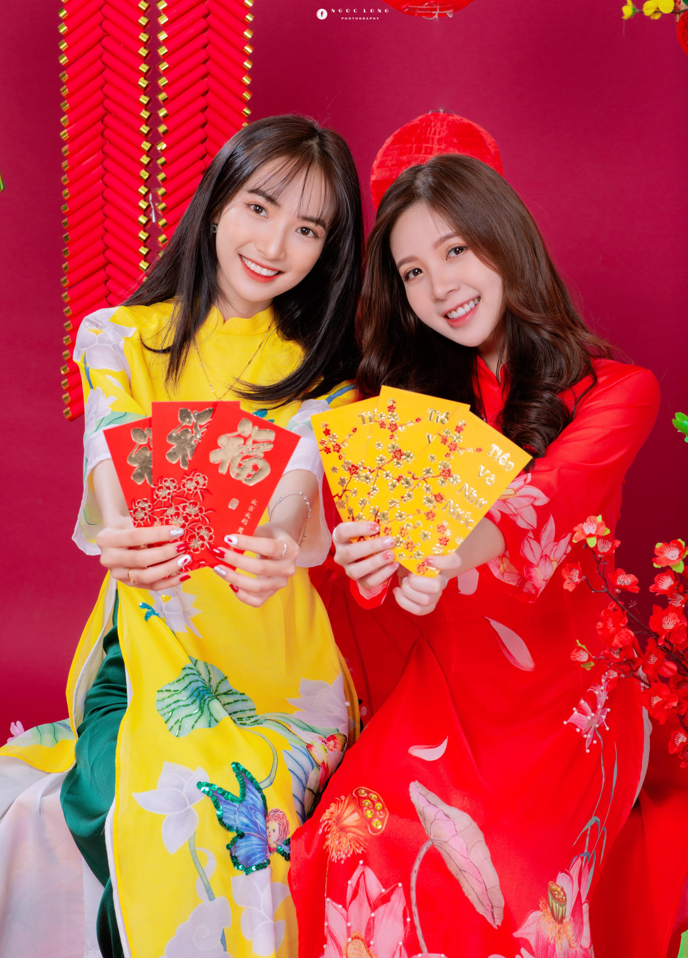 Mỗi dịp Xuân về, Thanh Bình không quên lì xì và gửi lời chúc mừng năm mới đến người thân, bạn bè