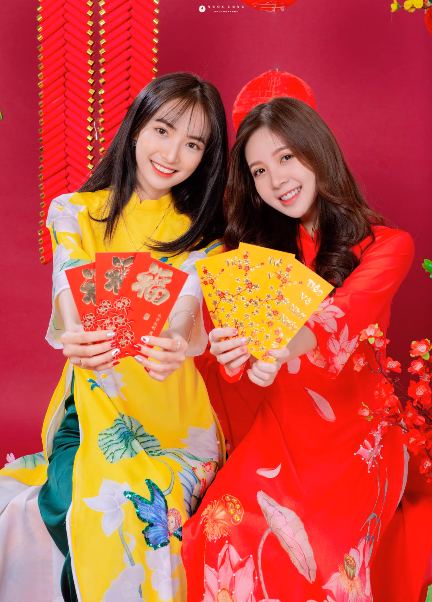 Mỗi dịp Xuân về, Thanh Bình không quên lì xì và gửi lời chúc mừng năm mới đến người thân, bạn bè