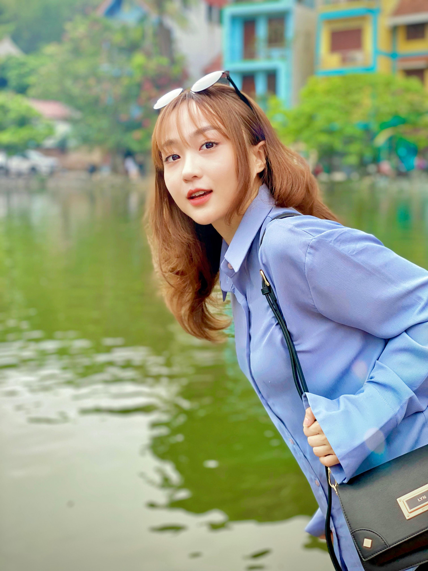 Cô luôn cố gắng để không phụ lòng những người đã dạy bảo.