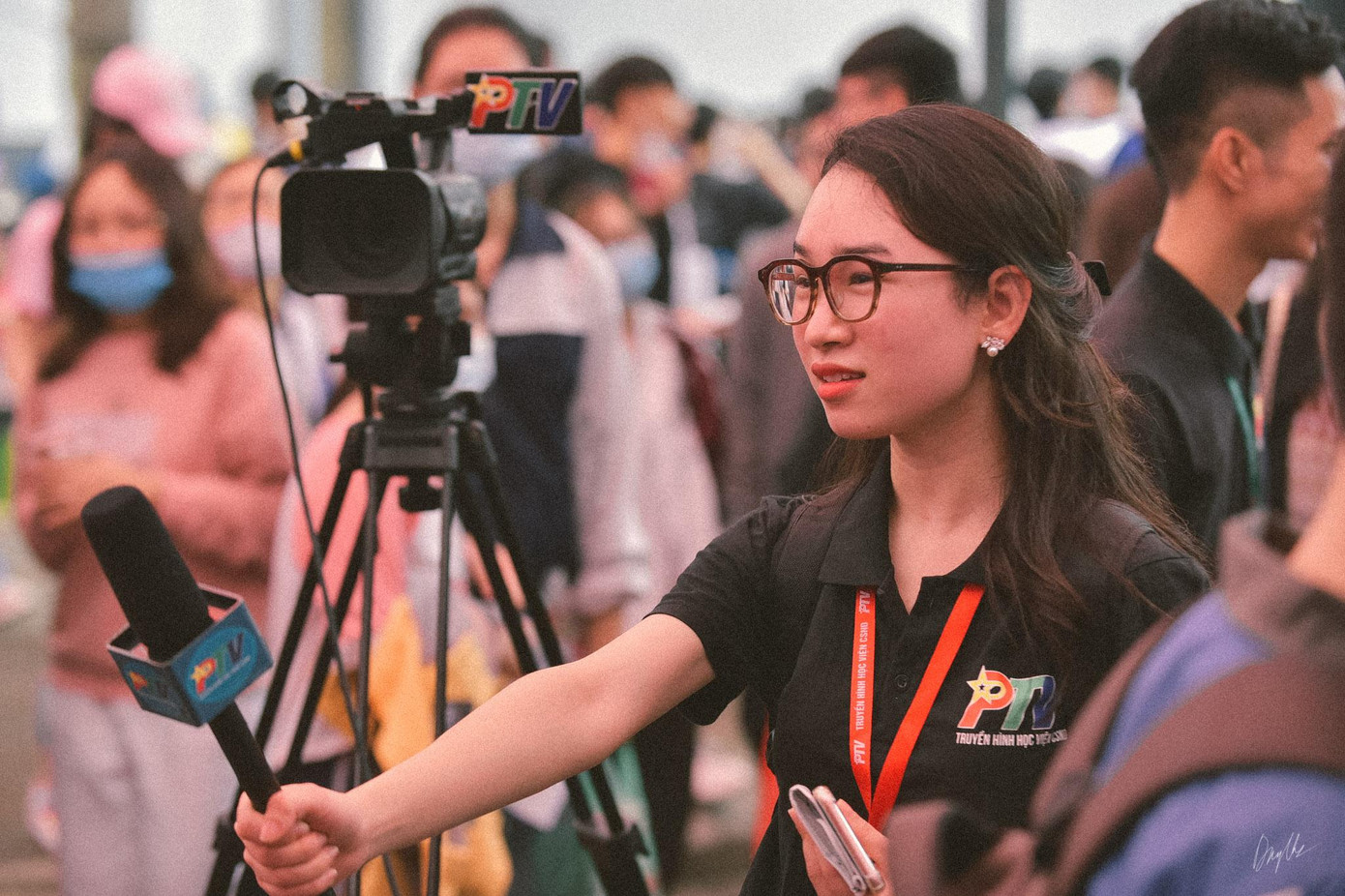 PPATV là nơi để Linh Chi thử sức ở lĩnh vực biên tập viên truyền hình.