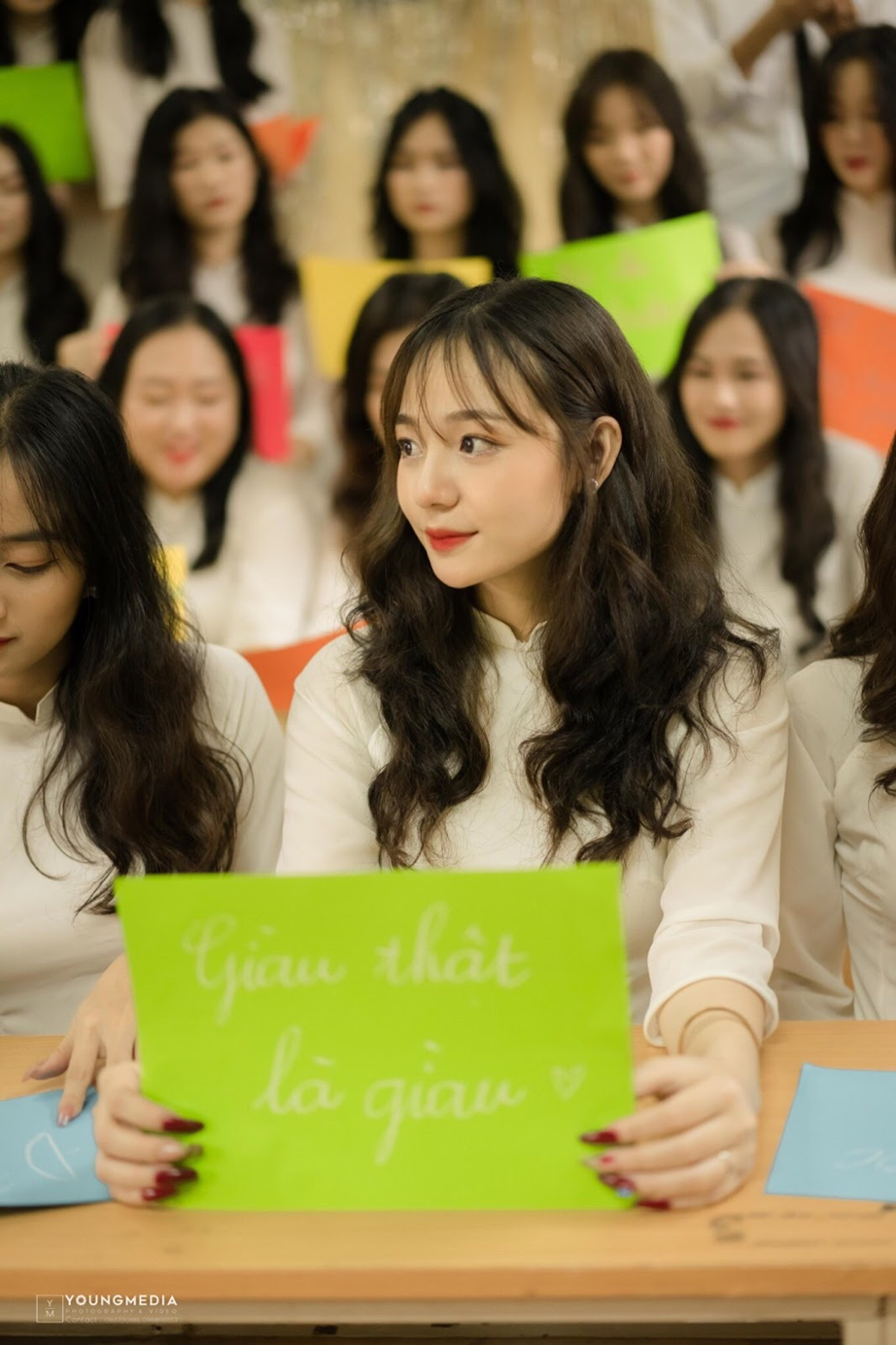 Quỳnh Trang luôn nỗ lực trên hành trình chinh phục tri thức.