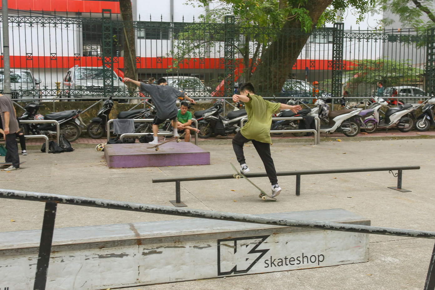 Những thành viên đã thành tạo kỹ năng, tự tin phô diễn kỹ thuật.