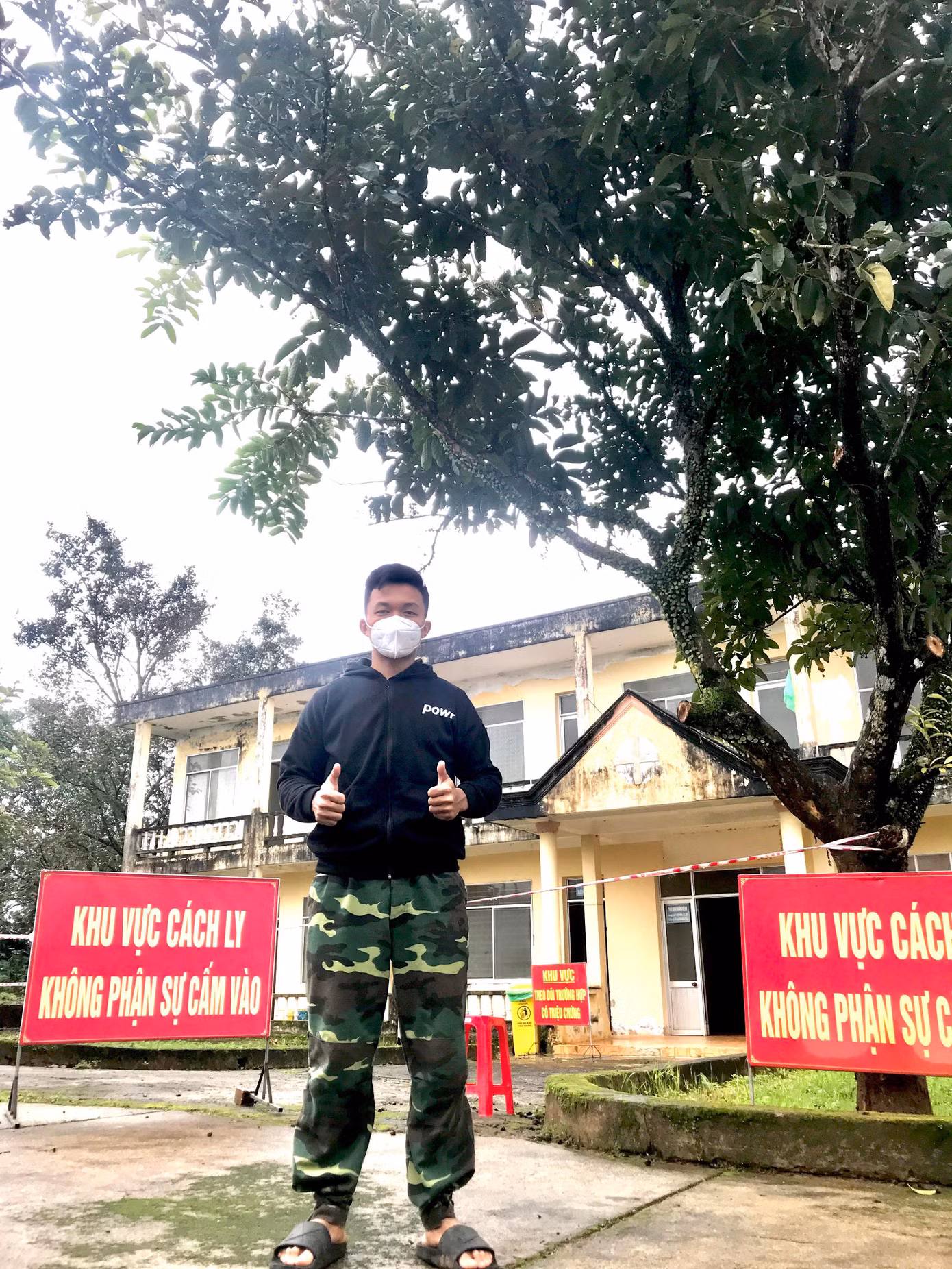 Tham gia hỗ trợ phòng chống dịch tại khu cách ly, Trần Chiến dần học được cách sẻ chia, lắng nghe và sự cảm thông.