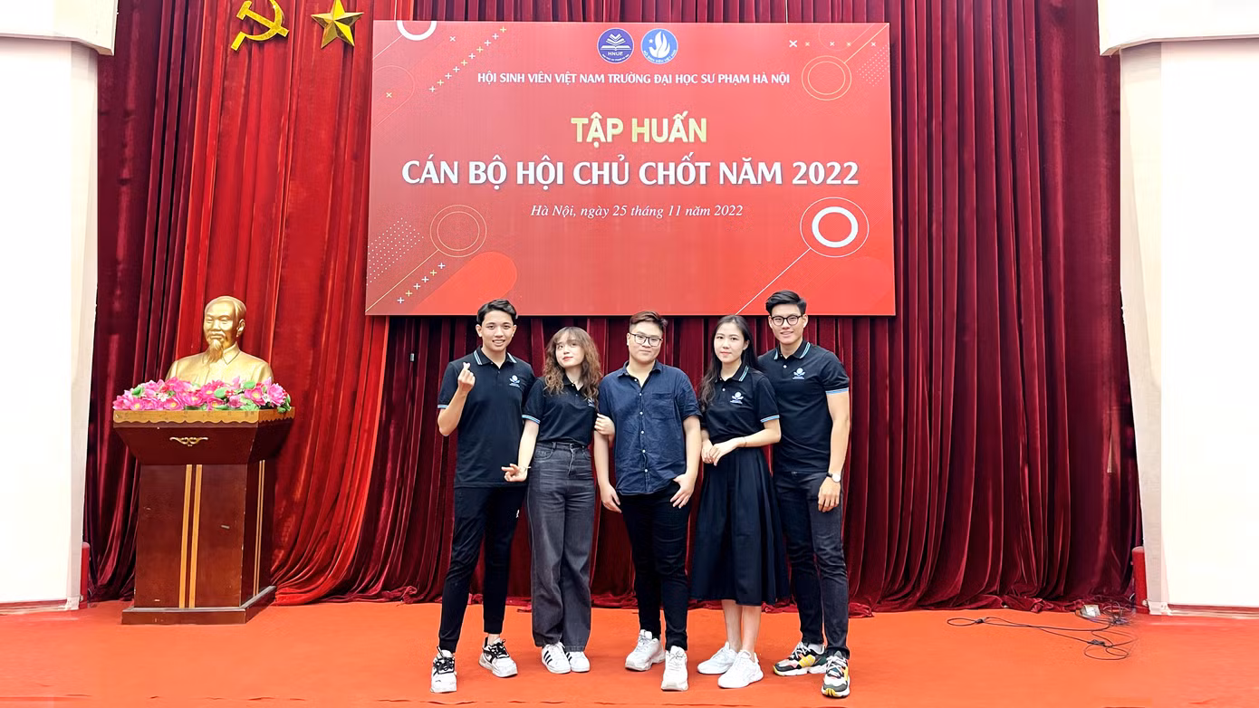 Quang Anh tham gia Tập huấn cán bộ Hội chủ chốt năm 2022.