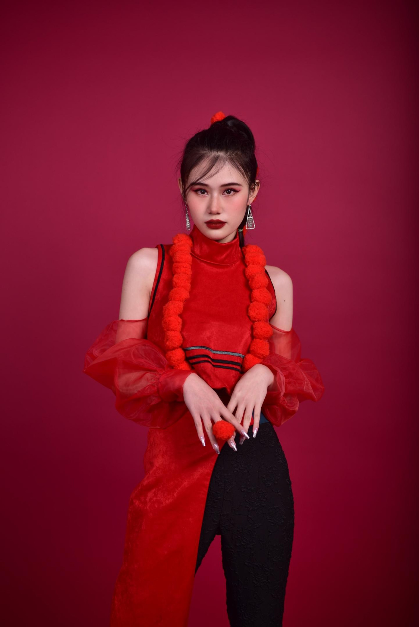 Với Ngân Hà hạnh phúc nhất là khi biến được ý tưởng trong đầu thành những bộ sưu tập trang phục thực tế.