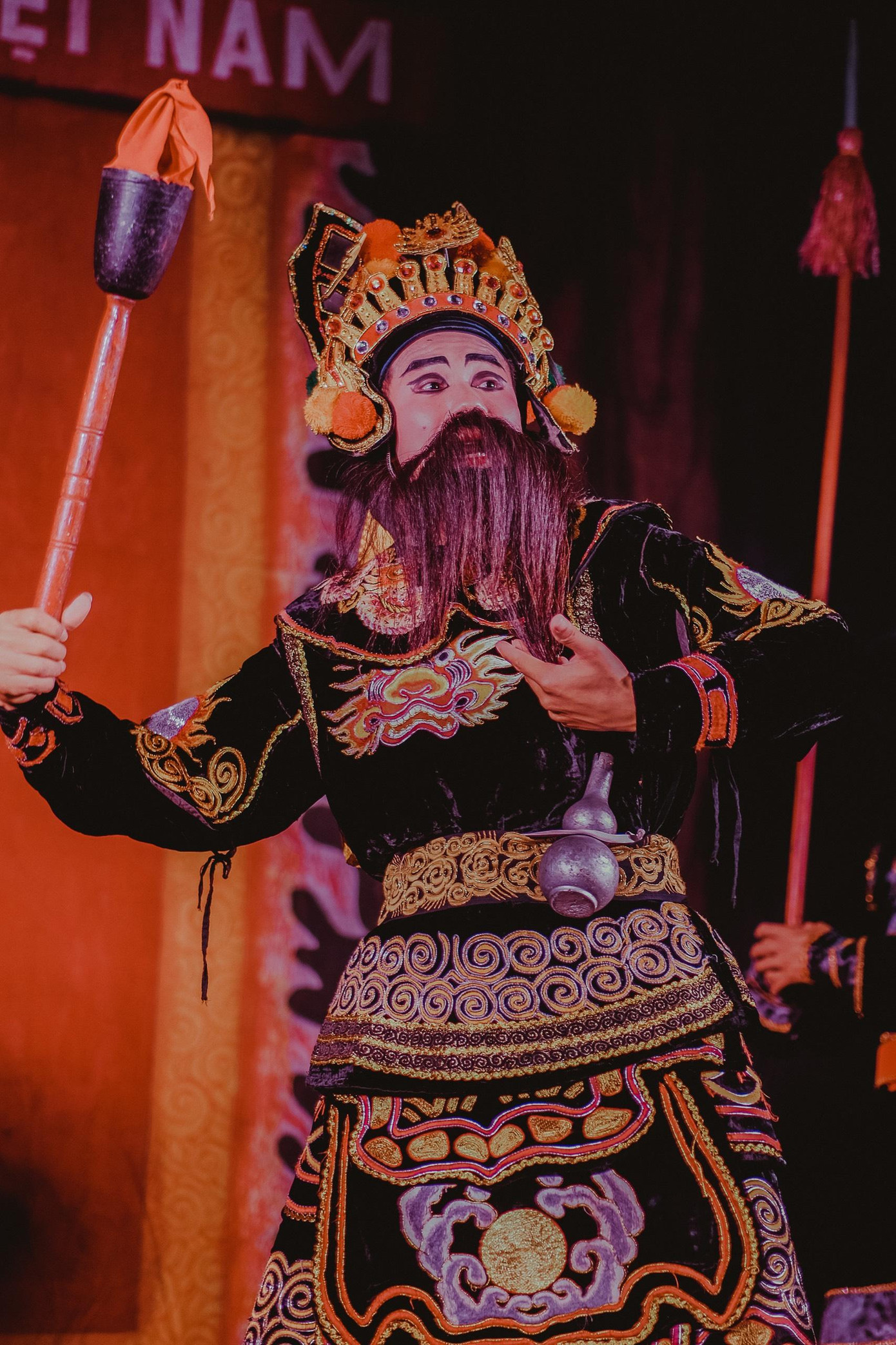 Mặt nạ tuồng – nét riêng của nghệ thuật truyền thống Việt Nam.