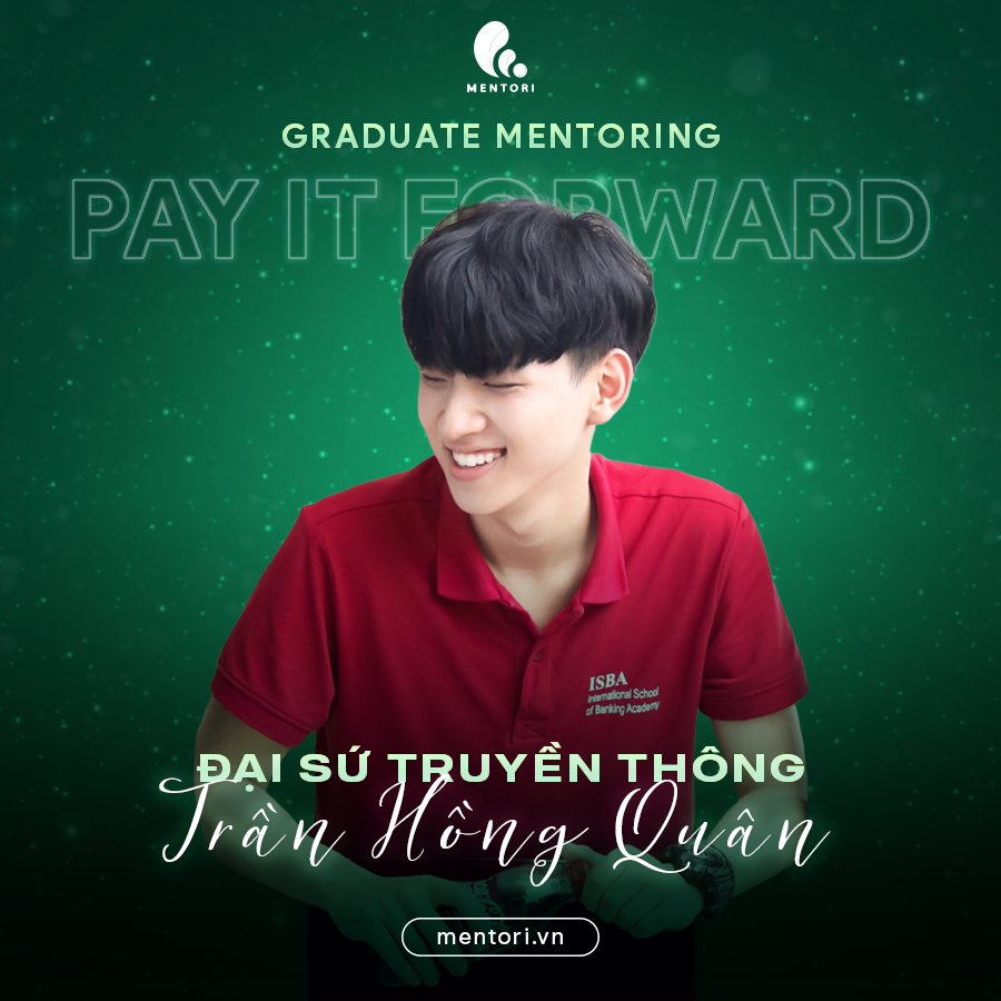 Trần Hồng Quân - Đại sứ truyền thông Mentori Vietnam. Trần Hồng Quân - Đại sứ truyền thông Mentori Vietnam.