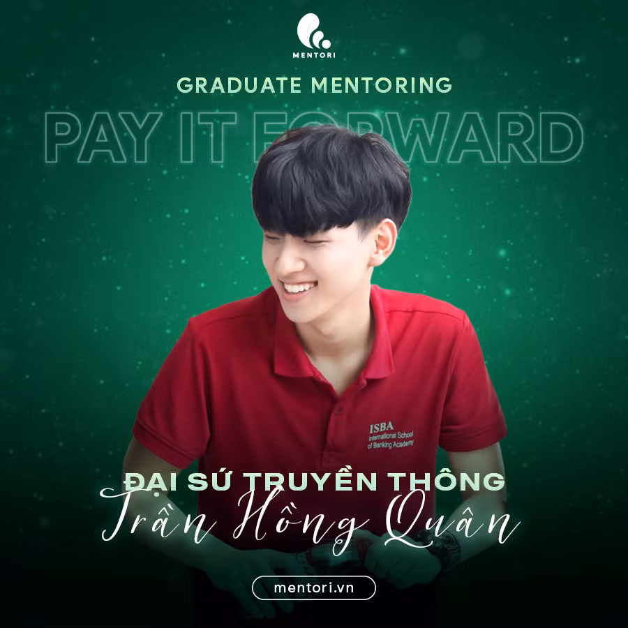 Trần Hồng Quân - Đại sứ truyền thông Mentori Vietnam. Trần Hồng Quân - Đại sứ truyền thông Mentori Vietnam.