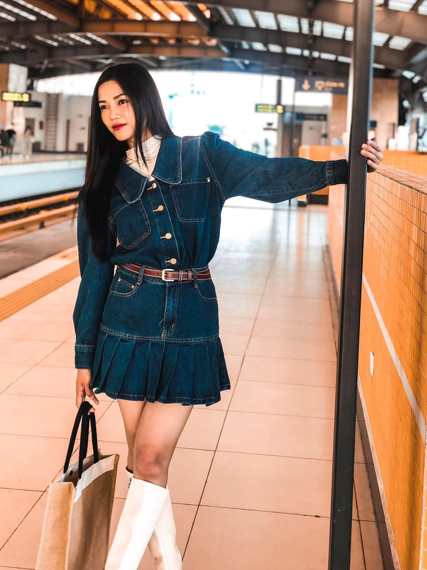 Khi nhận vai nữ chính, cô không tránh khỏi sự lo lắng và hồi hộp.