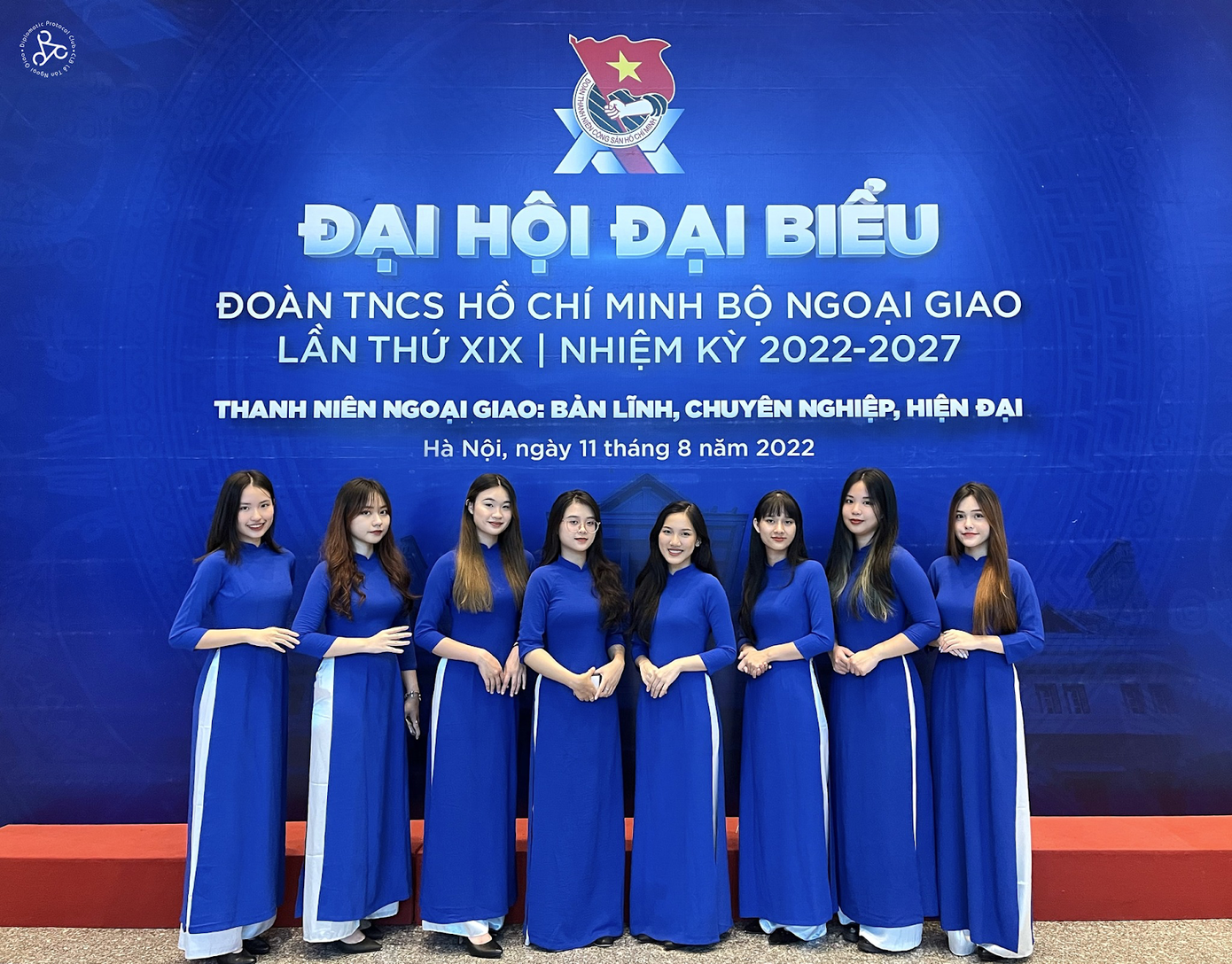 Lễ tân Đại hội Đại biểu Đoàn TNCS Hồ Chí Minh Bộ Ngoại giao, nhiệm kỳ 2022 - 2027.