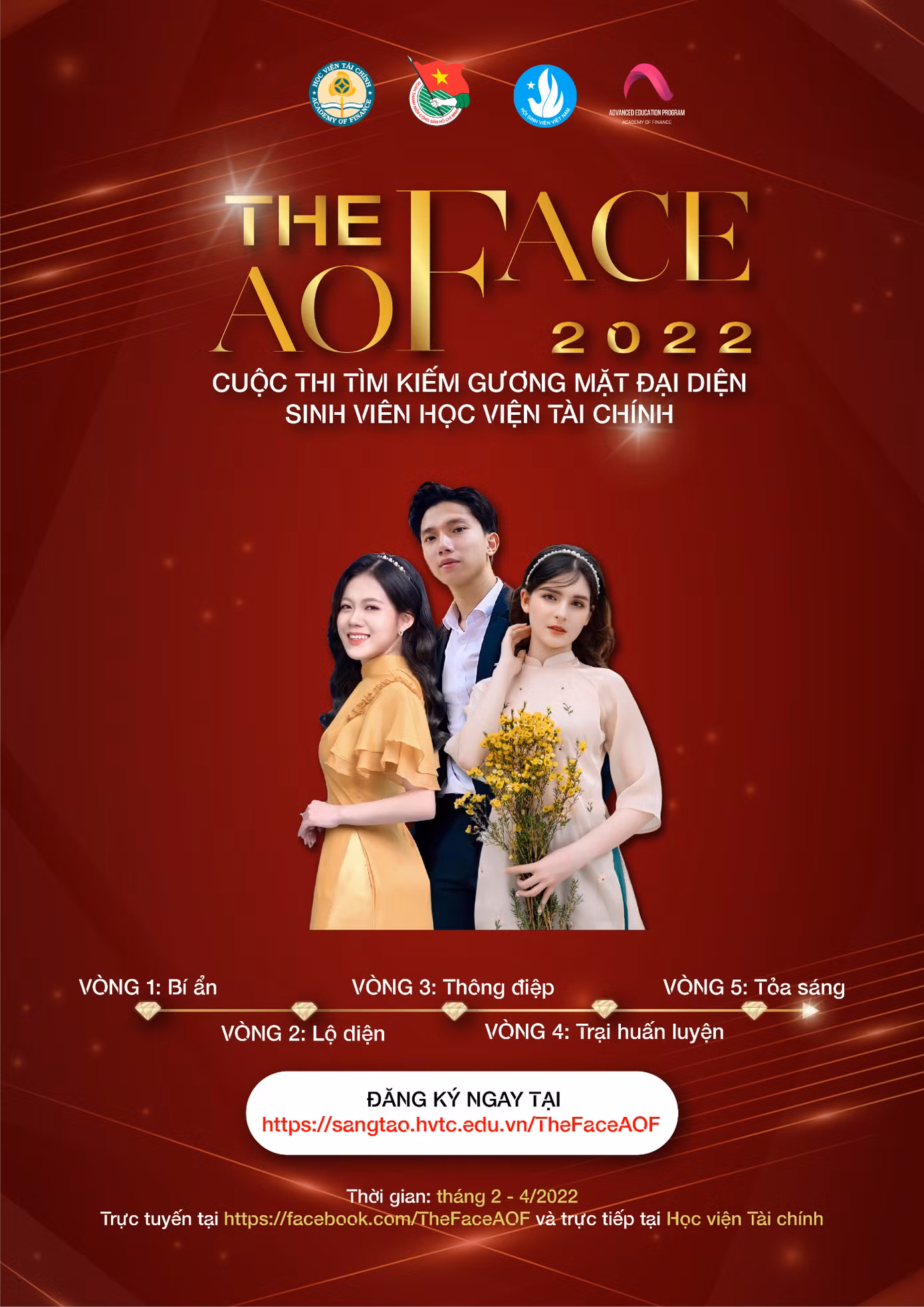 Đối tượng dự thi bao gồm tất cả sinh viên Học viện Tài chính và học sinh THPT trên cả nước.
