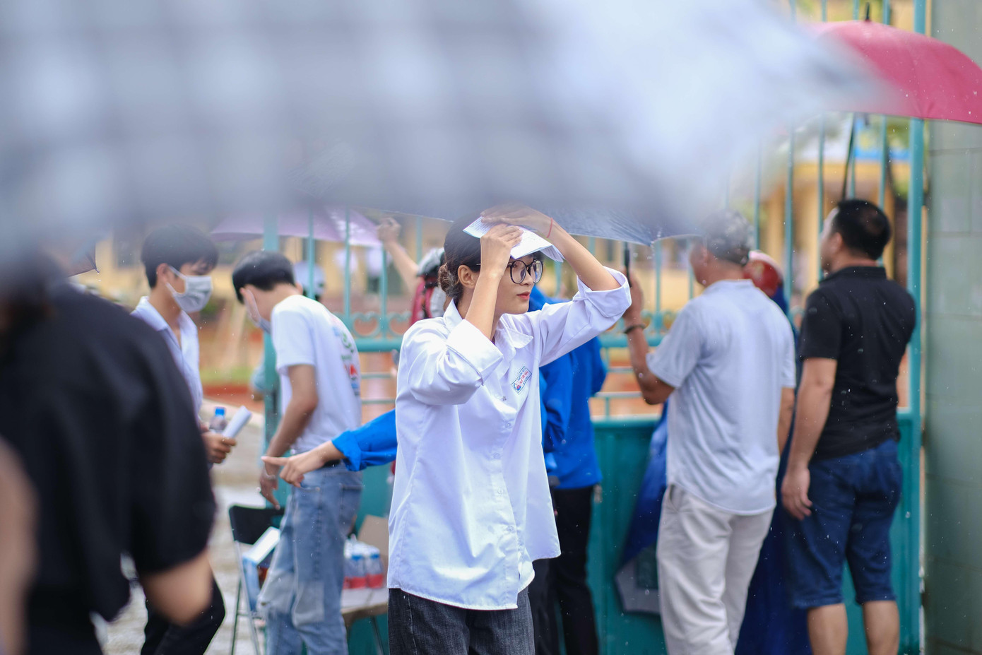 Các thí sinh năm nay nhận định đề toán khó hơn năm trước, tính phân hoá cao.