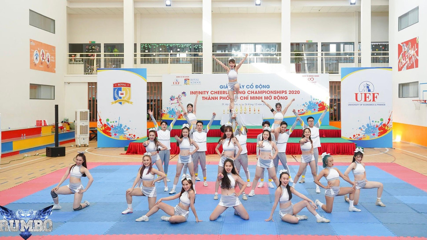Tiết mục ấn tượng của Rumbo Cheerleading Squad tại ICC 2020. Tiết mục ấn tượng của Rumbo Cheerleading Squad tại ICC 2020.