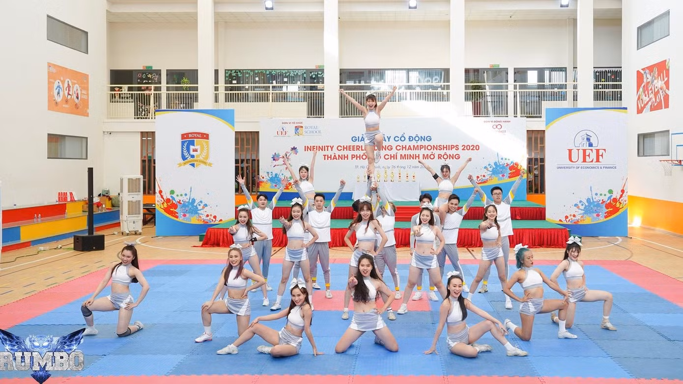 Tiết mục ấn tượng của Rumbo Cheerleading Squad tại ICC 2020.