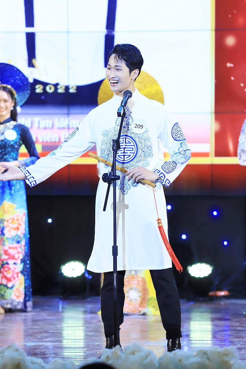 Trải qua 5 vòng cuộc thi, Anh Tài đã để lại nhiều ấn tượng cho khán giả với phần tài năng của mình.