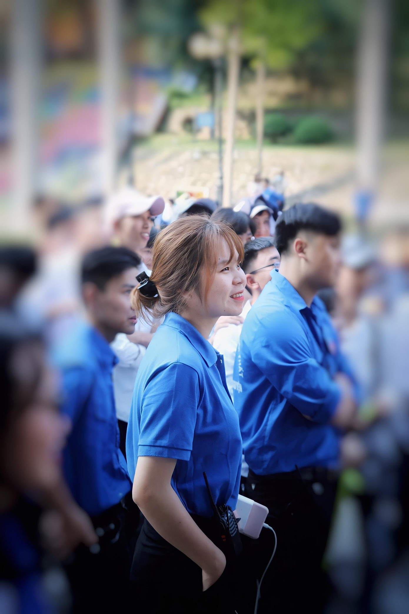 Giữ vai trò, trọng trách trên nhiều cương vị, bản thân bị áp lực khi nhiều công việc cần hoàn thành gấp nhưng Anh Thư vẫn giữ vững tinh thần, giữ lửa nhiệt huyết và cháy hết mình.