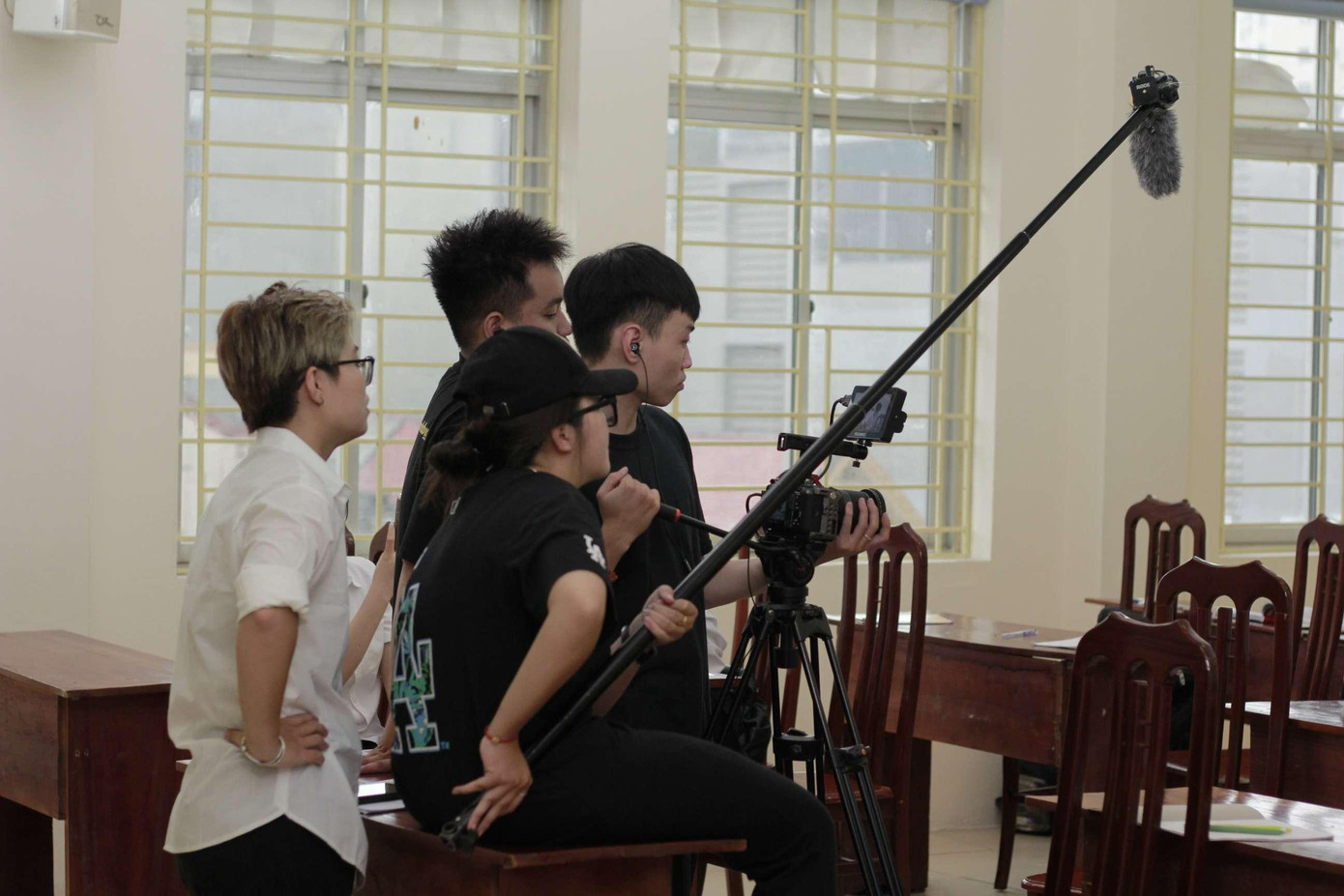 Ekip bộ phim “Hạ nắng”.