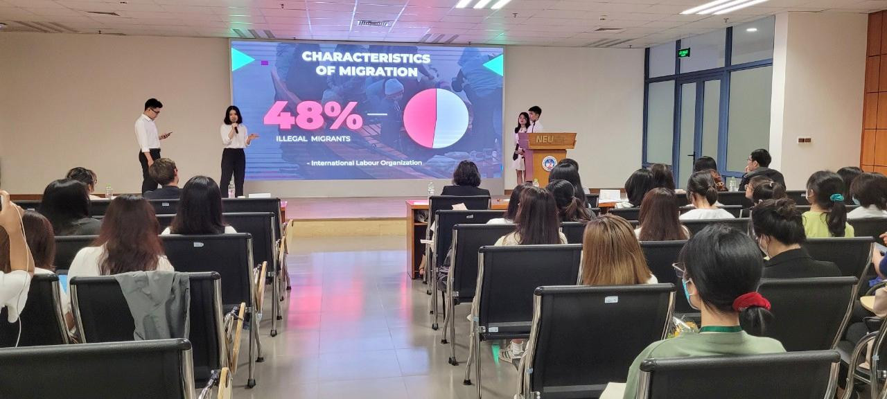 Phần Pitching đầy thuyết phục của HORIZON trong buổi Chung kết.