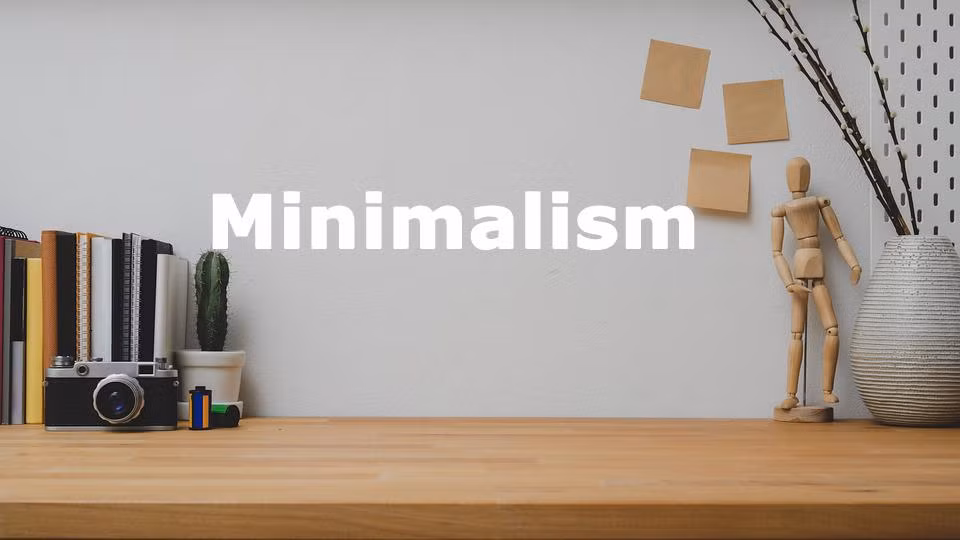 Chủ nghĩa tối giản (Minimalism) là khái niệm mà những năm trở lại đây đang được nhắc đến nhiều hơn ở Việt Nam. Ảnh: Internet