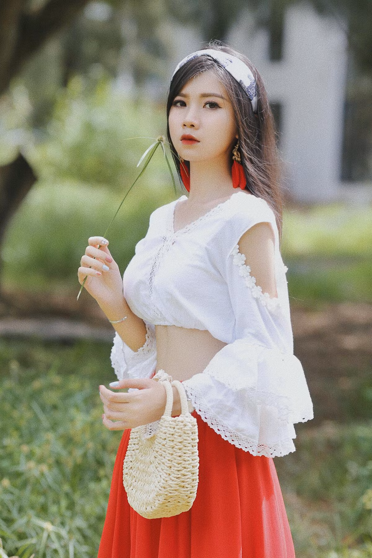 Cô bạn sở ngoại hình sáng cùng chiều cao 1m70.