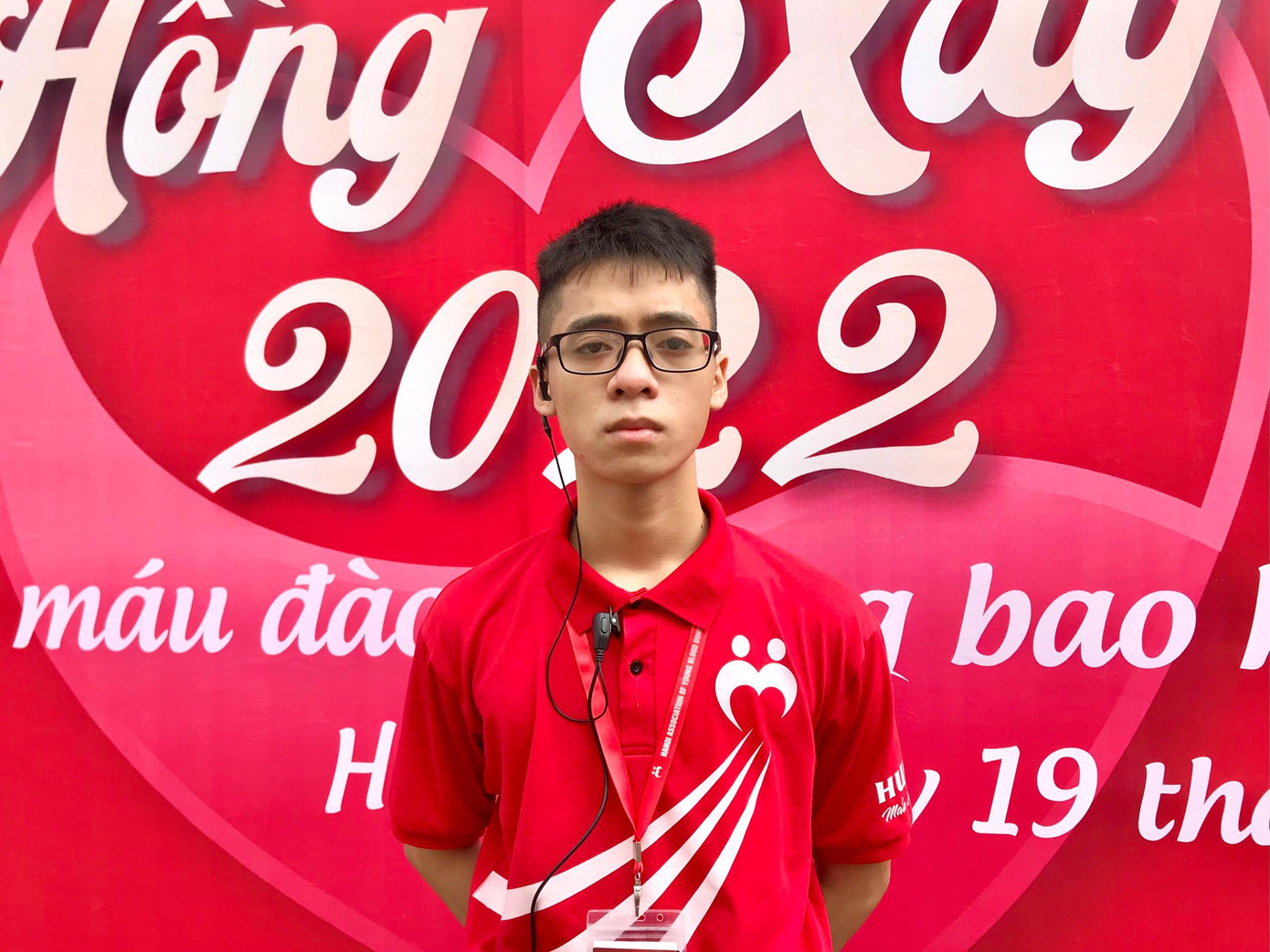 Nguyễn Toàn Thắng - Đội trưởng Đội Sinh viên tình nguyện vận động hiến máu trường Đại học Xây dựng Hà Nội.