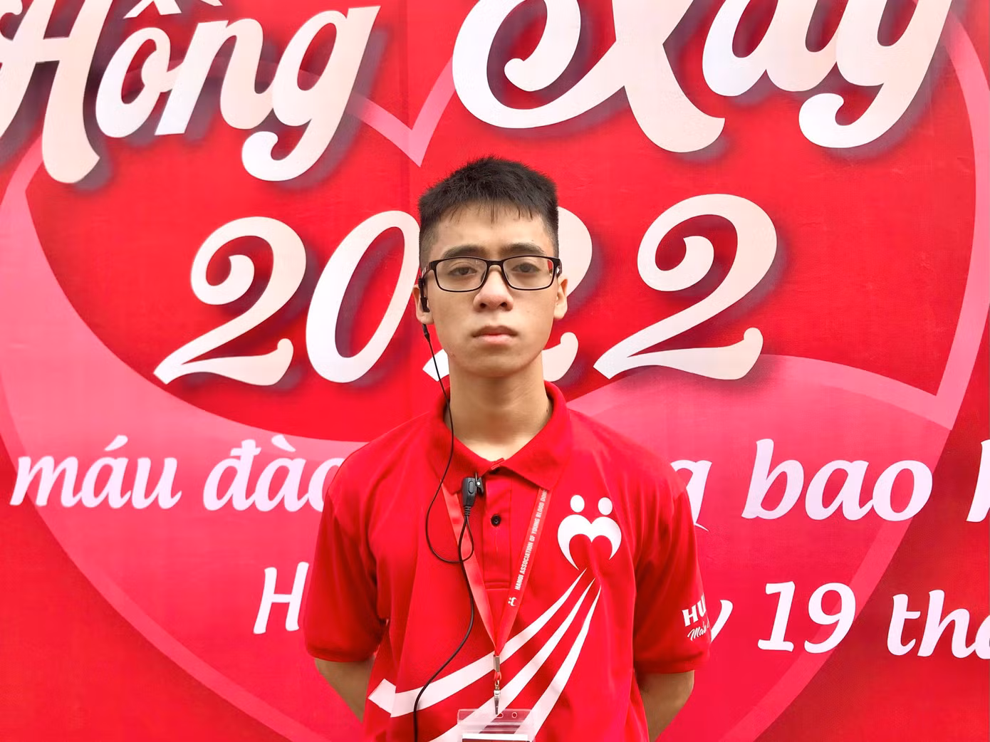 Nguyễn Toàn Thắng - Đội trưởng Đội Sinh viên tình nguyện vận động hiến máu trường Đại học Xây dựng Hà Nội.
