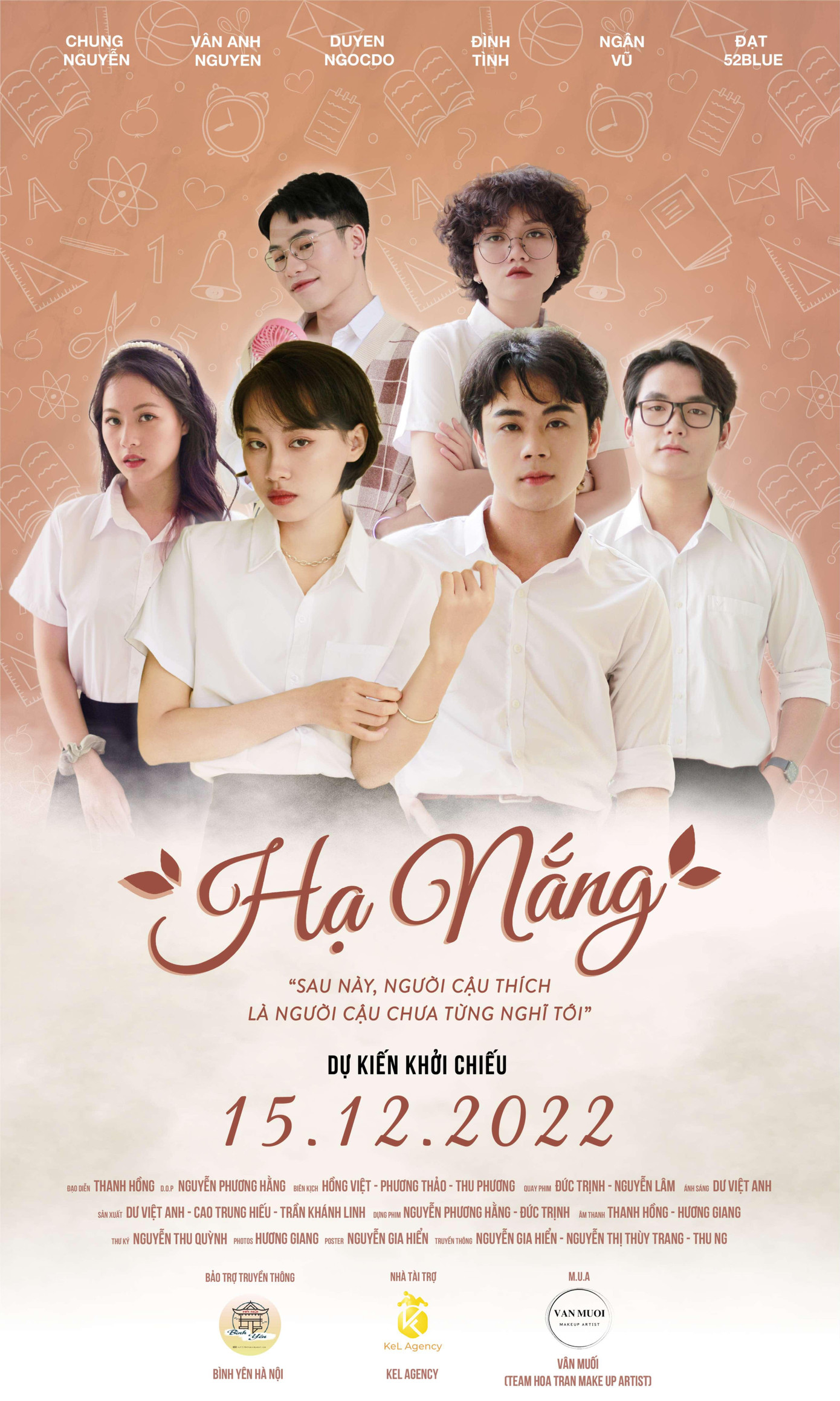 Poster phim ngắn “Hạ nắng”, sản phẩm sau nhiều tháng ấp ủ đã được lộ diện.