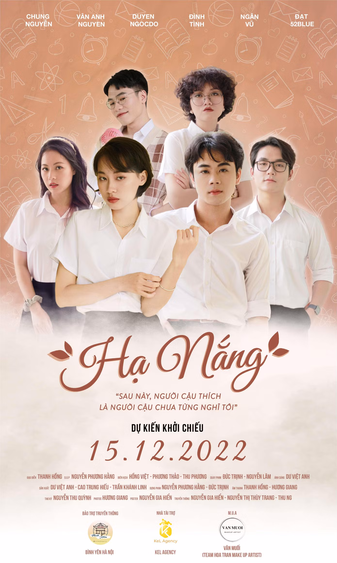 Poster phim ngắn “Hạ nắng”, sản phẩm sau nhiều tháng ấp ủ đã được lộ diện.