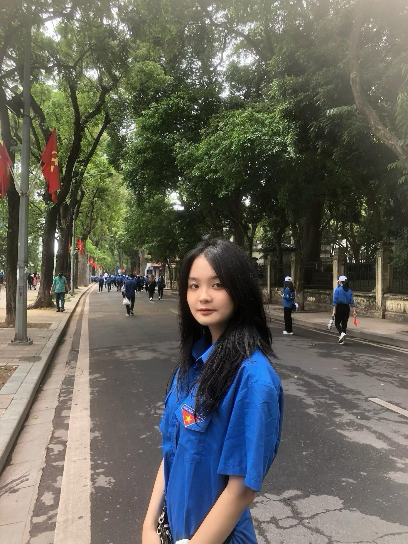 Trịnh Thu Phương (sinh năm 2002), sinh viên trường Đại học Hà Nội.