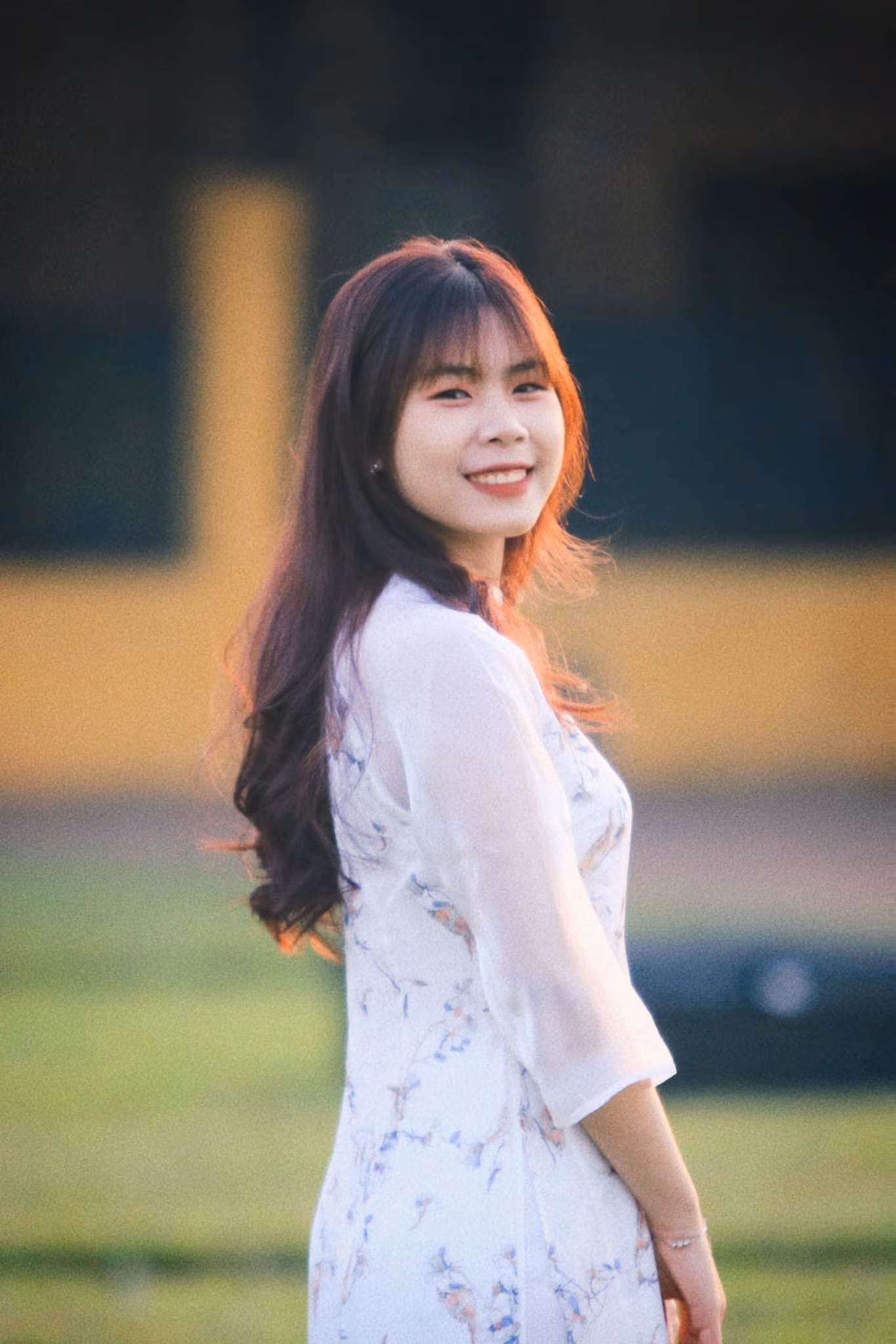 Vương Thu Huyền là sinh viên năm Nhất ngành Giáo dục Tiểu học, khoa Sư phạm Trường Đại học Thủ đô.