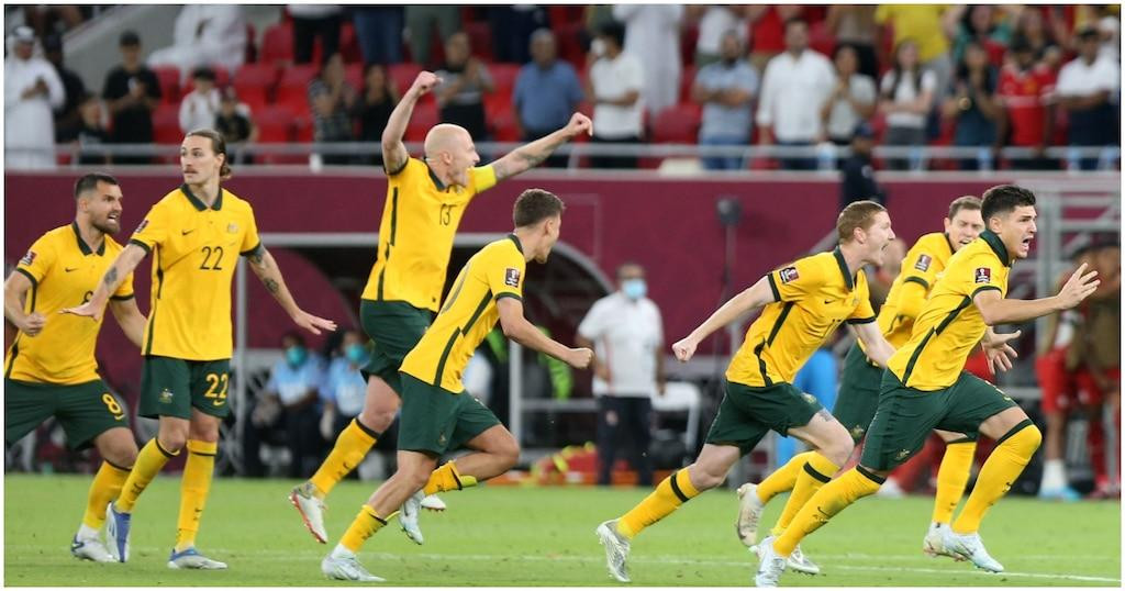 Australia đến với World Cup sau một hành trình vô cùng kịch tính (Ảnh: Getty Images).