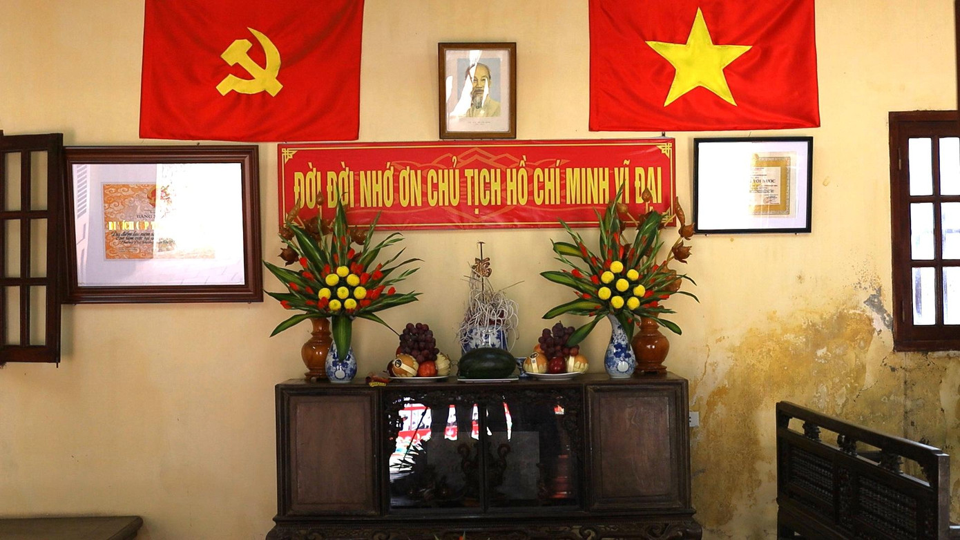 Ngôi nhà có tuổi đời gần 100 năm được gìn giữ gần như nguyên vẹn.