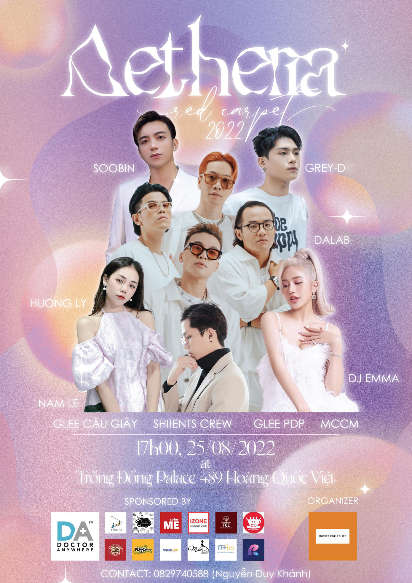 Poster Aetheria - Nơi tìm về linh hồn thiên đàng trong chính mình.