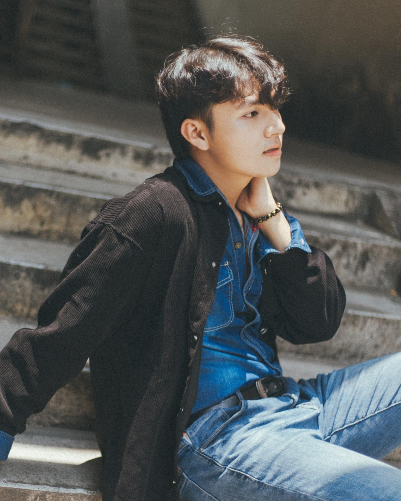 Nguyễn Tấn Mạnh - Sinh viên trường ĐH Sân khấu - Điện ảnh TP.HCM.