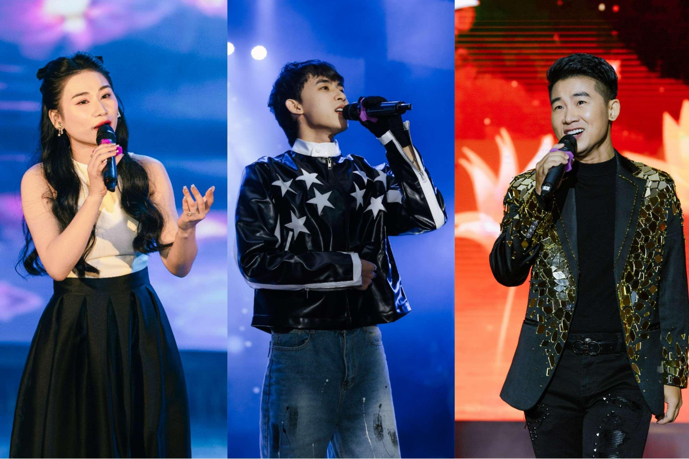 Những ca sĩ khách mời tại chương trình.