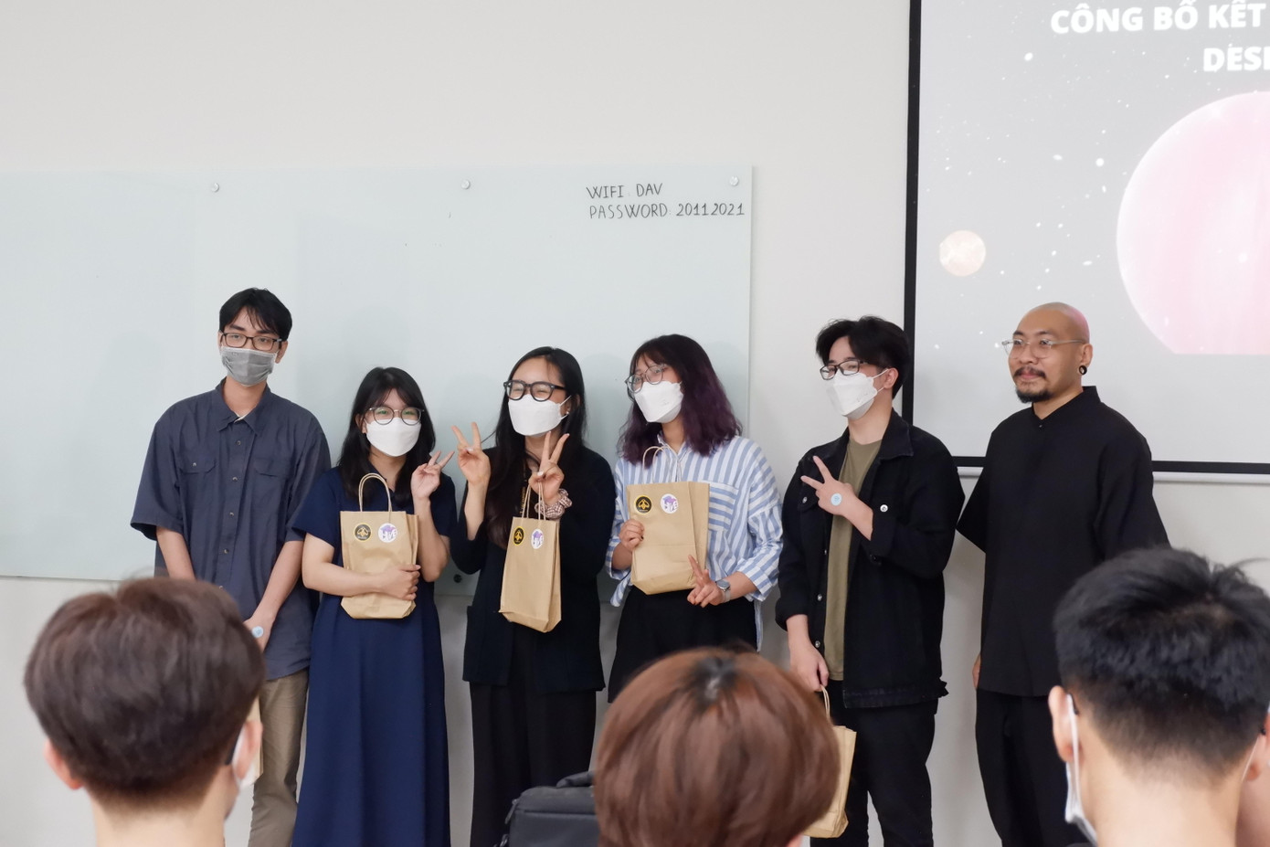 Trao giải phần Booth Design.