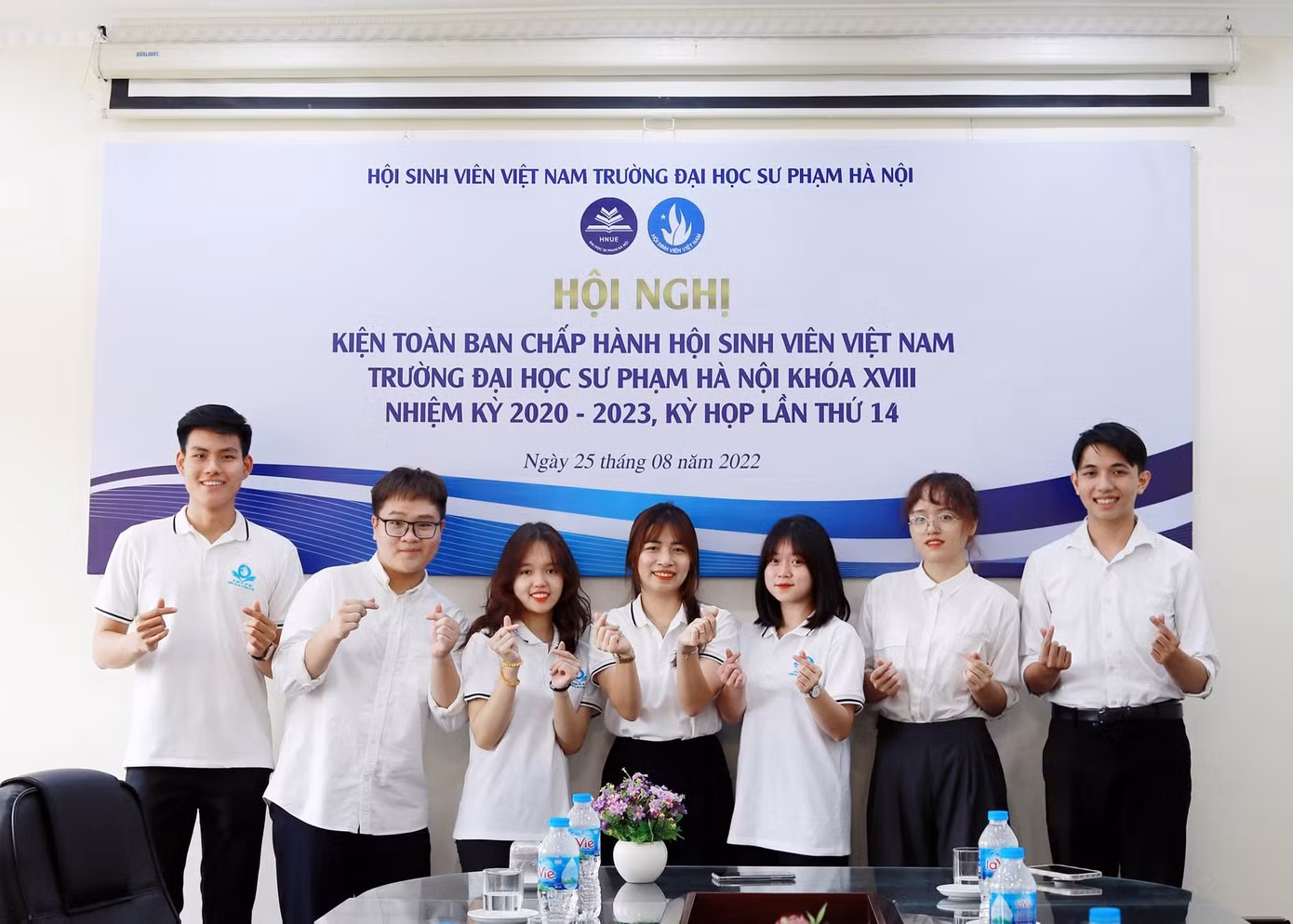 Hội nghị kiện toàn Ban chấp hành Hội Sinh viên Trường Đại học Sư phạm Hà Nội.