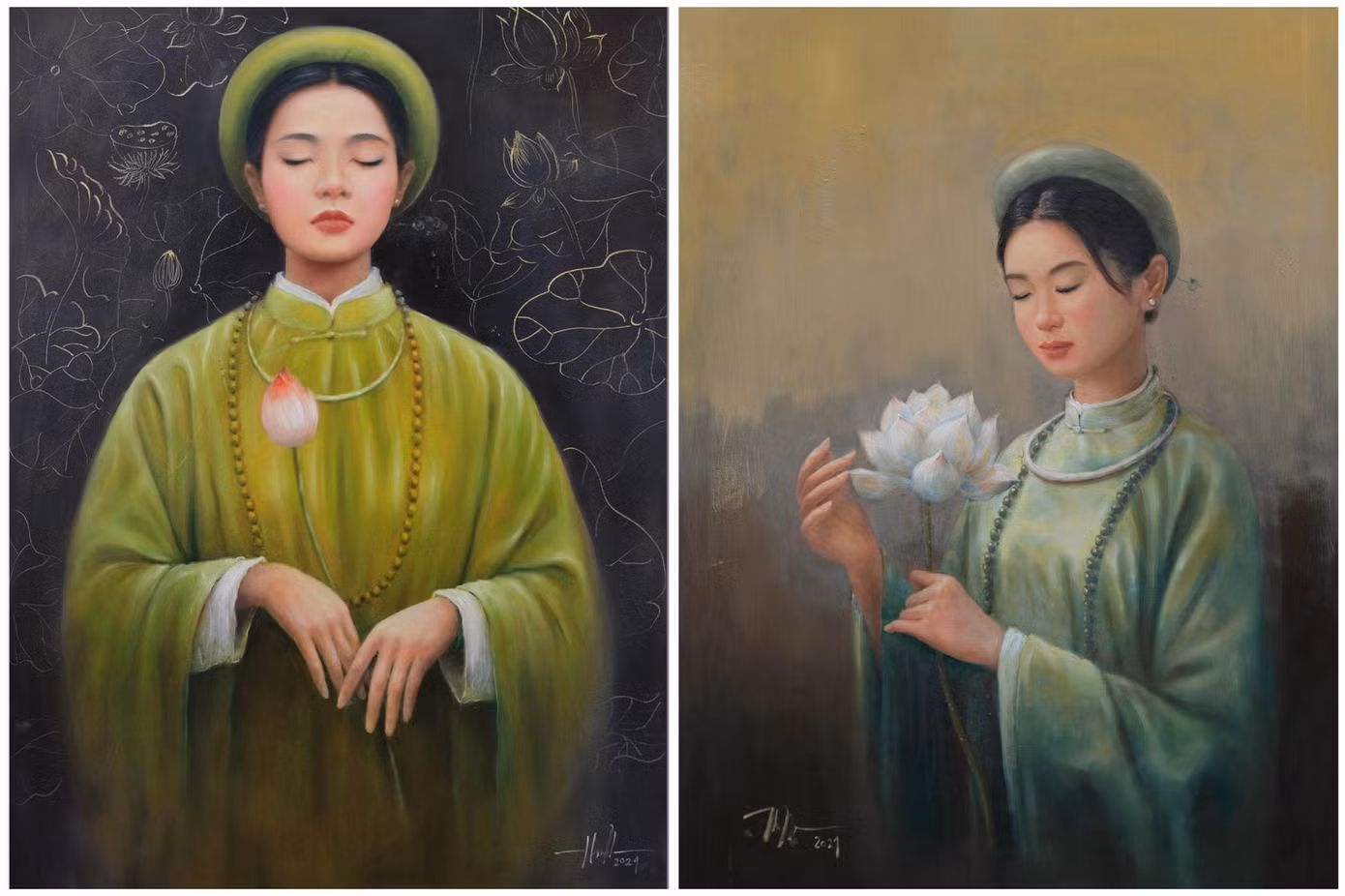 Đức Thành được nhiều người yêu mến gọi là “người thổi hồn vào tranh”