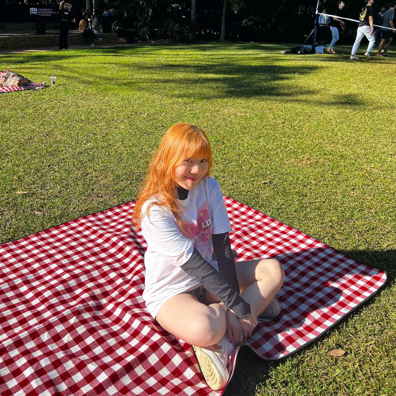 Mỹ Ngân chia sẻ: "Mình cũng cảm thấy ấm lòng khi trường tạo điều kiện cho sinh viên quốc tế tổ chức một chương trình Mid-Autumn Festival thật ý nghĩa." Mỹ Ngân chia sẻ: "Mình cũng cảm thấy ấm lòng khi trường tạo điều kiện cho sinh viên quốc tế tổ chức một chương trình Mid-Autumn Festival thật ý nghĩa."