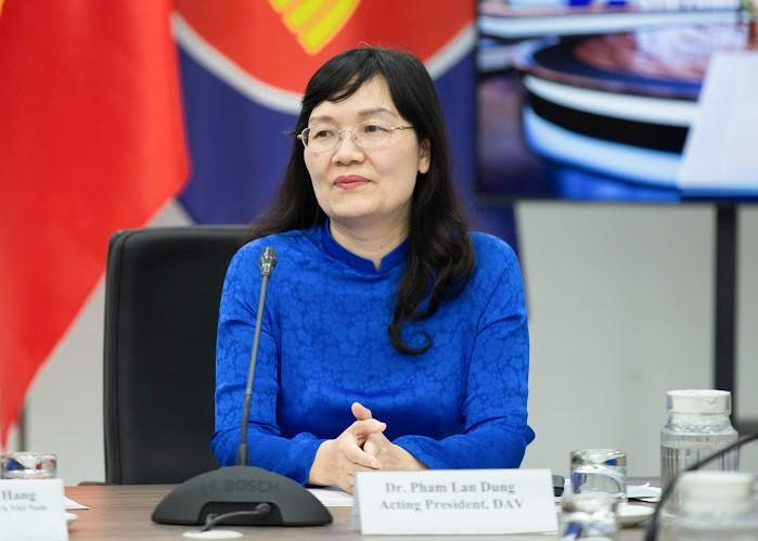 TS. Phạm Lan Dung, Quyền Giám đốc Học viện Ngoại giao. Ảnh: Hữu Sơn TS. Phạm Lan Dung, Quyền Giám đốc Học viện Ngoại giao. Ảnh: Hữu Sơn